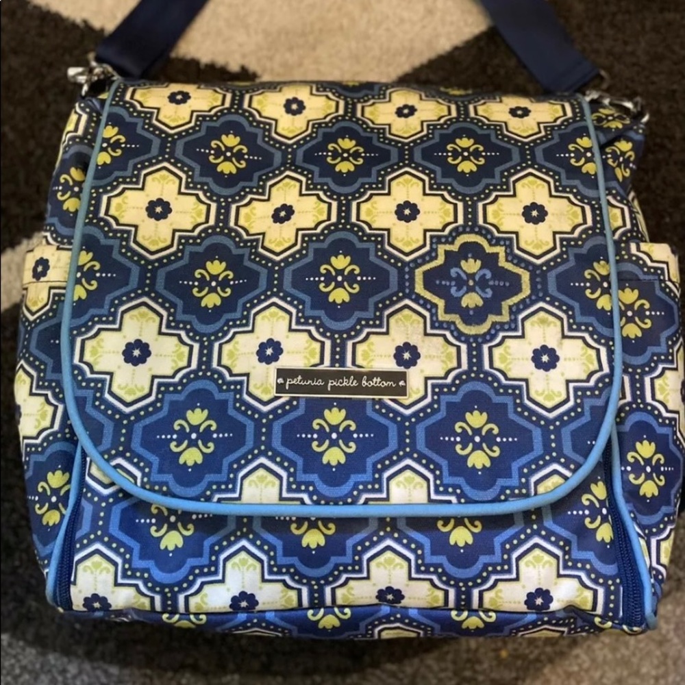 Petunia Pickle Bottom Backpack Boxy-Mystic